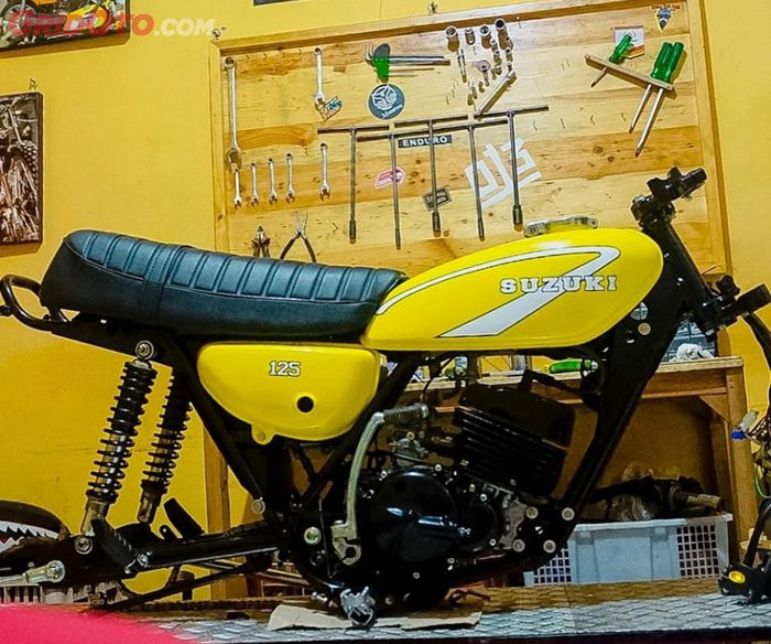 Salah satu proses restorasi yang dilakukan Barokah Djaya.