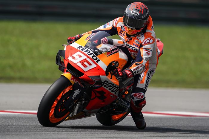 Marc Marquez amankan posisi 5 di tes motogp sepang hari 2 (8/2)