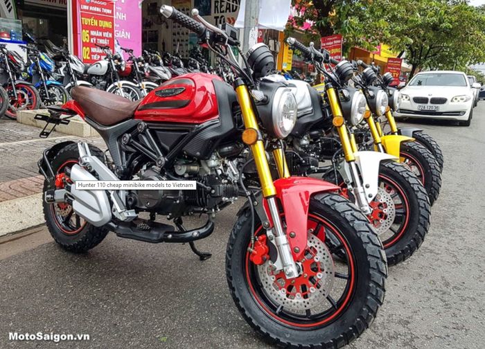 Hunter 110 pakai mesin mirip motor bebek berkapasitas 110 cc
