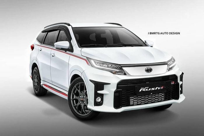 Digimods Toyota Rush GR Sport dibikin bertampang ala GR Yaris
