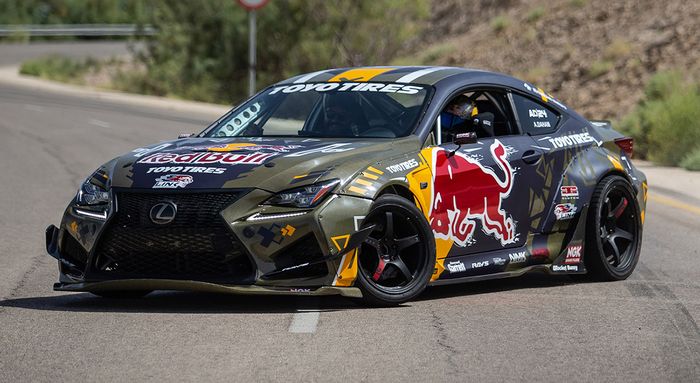 Modifikasi Lexus RC F jadi mobil drift