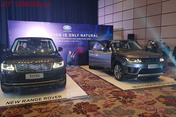 Range Rover dan Range Rover Sport dibekali banyak fitur 