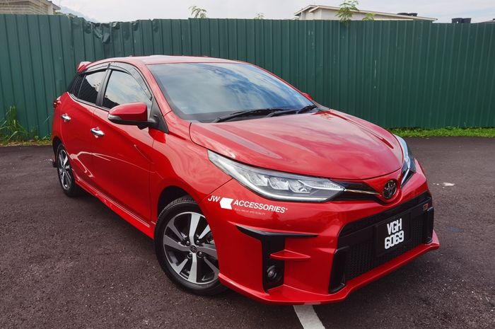 Modifikasi Toyota Yaris facelift kena aura rally dari GR Yaris