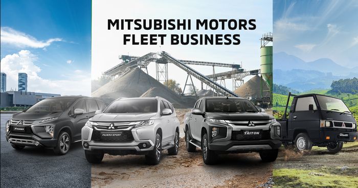 Ragam produk andalan Mitsubishi Motors untuk segmen fleet atau pembeli borongan. 