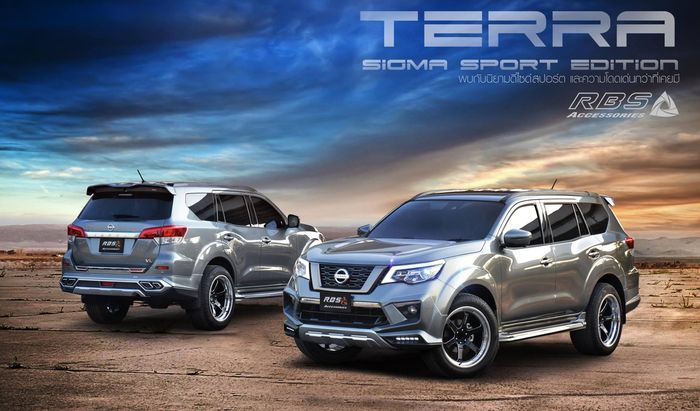 Modifikasi Nissan Terra pakai body kit RBS Thailand