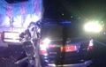 Kijang Pelat Merah Menancap di Pantat Truk, Anggota Dewan Tewas
