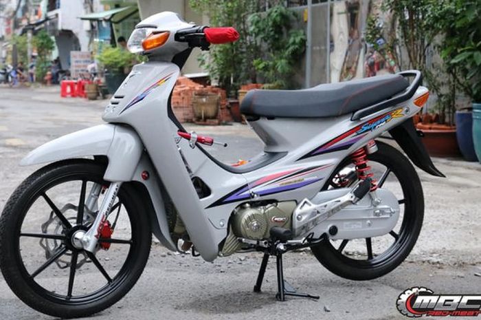 Honda Supra tampil biasa mesinnya luar biasa