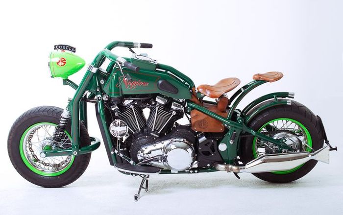 Kawasaki Vulcan 2000 hasil custom oleh Claudio Coreggioli