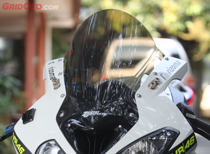 Tameng angin keluaran Zero Gravity lebih cembung 