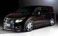 Nissan Elgrand Makin Elegan Pasang Body Kit Rowen dan Pelek 20 Inci