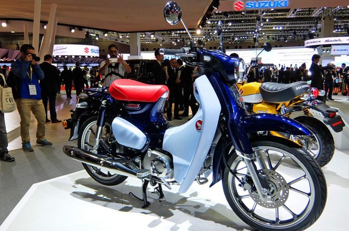 All New Honda Super Cub 125 di pameran motor Jepang