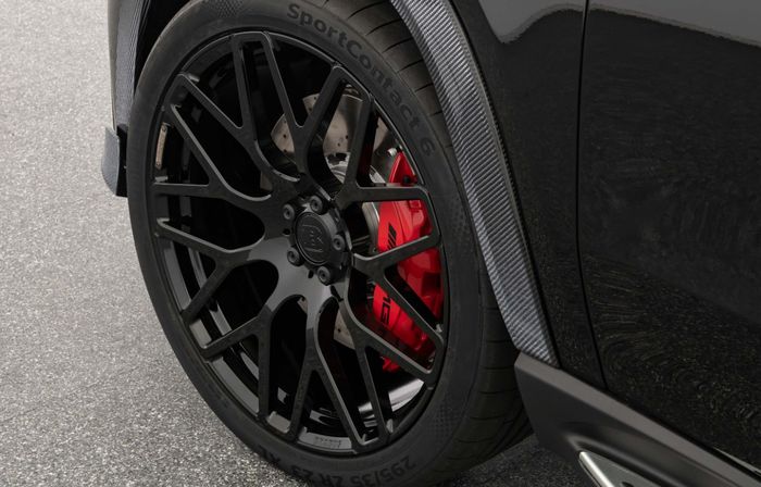 Mercedes-AMG GLE 63 S Coupe ditopang pelek Monoblock Z Platinum Edition