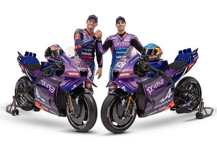 Livery tim Pramac Racing MotoGP 2025