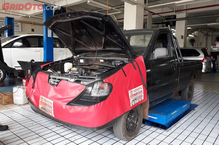 Salah satu mobil tua yang masih dilayani di Auto2000