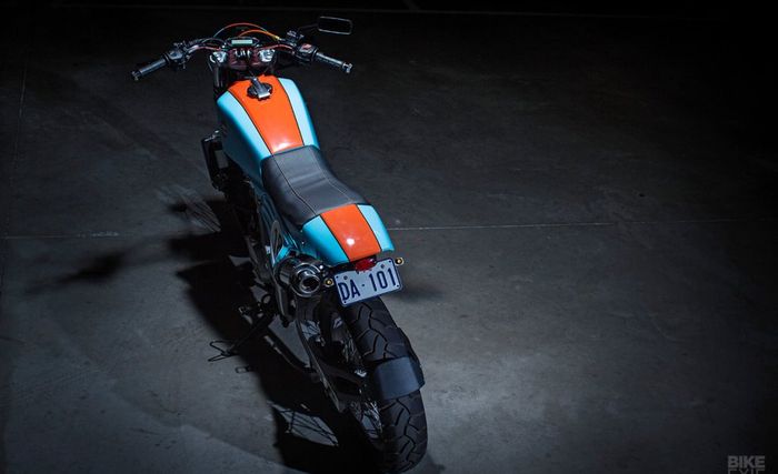 BMW F650 Funduro custom enduro classic besutan Andrew Rovenko
