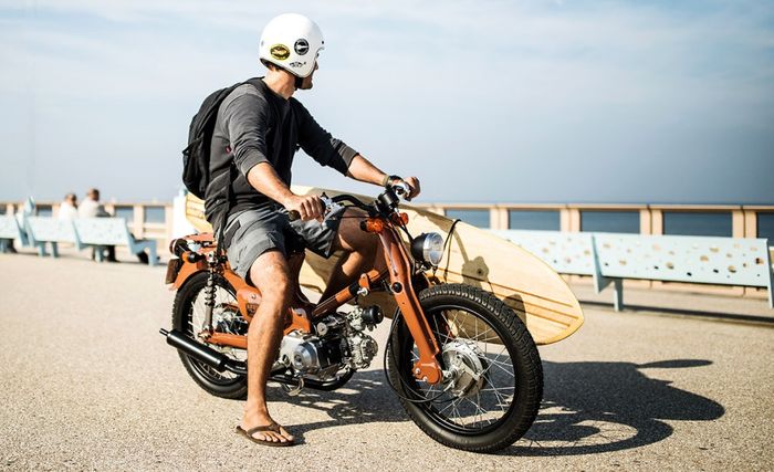 Super 50 custom surfer cub besutan KRUK