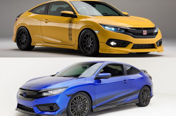 Dua modifikasi simpel Honda Civic Besutan Tuner Amerika Serikat