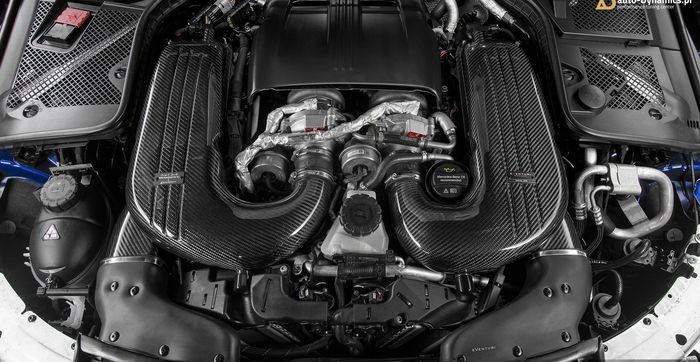 Mesin Mercedes-AMG C63 S kena suntik vitamin hingga menembus 843 dk