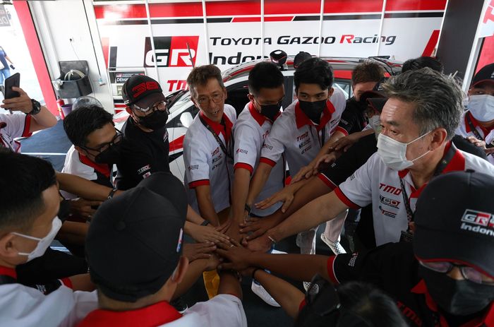 Tim Toyota Gazoo Racing Indonesia bertekad meraih gelar di kejurnas balap touring pada ISSOM 2022