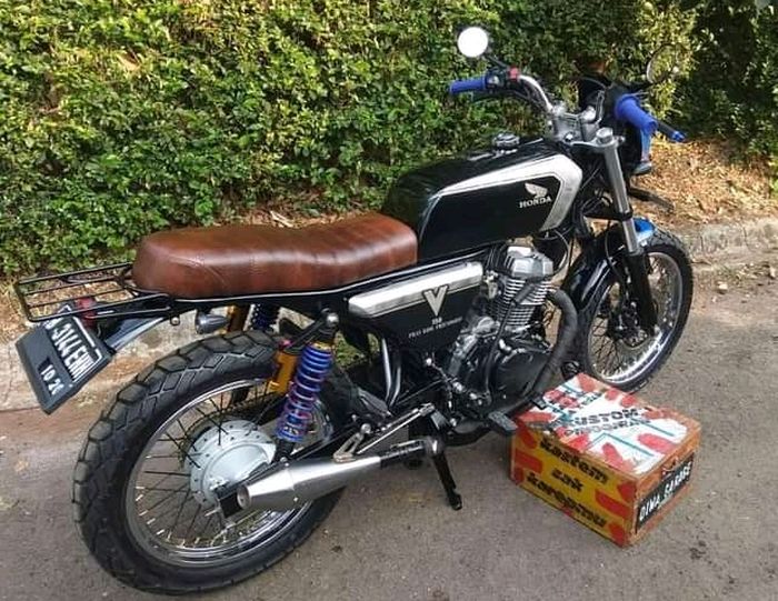 Honda Verza 150 tampil gagah bergaya tracker,