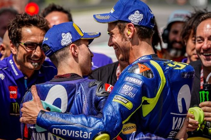 Duet tim Yamaha senang meraih start terdepan di MotoGP Italia, optimistis raih kemenangan pertama musim ini?