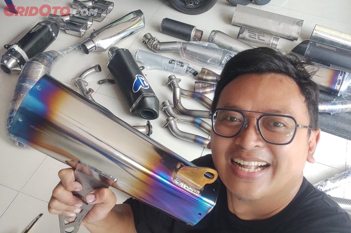 Agus Wicaksono Owners Witjax Modizigner menjelaskan bahwa knalpot mahal yang hancur sekalipun tetap memiliki peluang untuk diperbaiki secara total