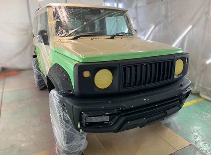 Proses pengerjaan Suzuki Jimny terbaru garapan Wald