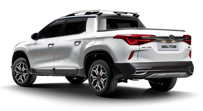 Modifikasi digital KIA Seltos jadi pikap