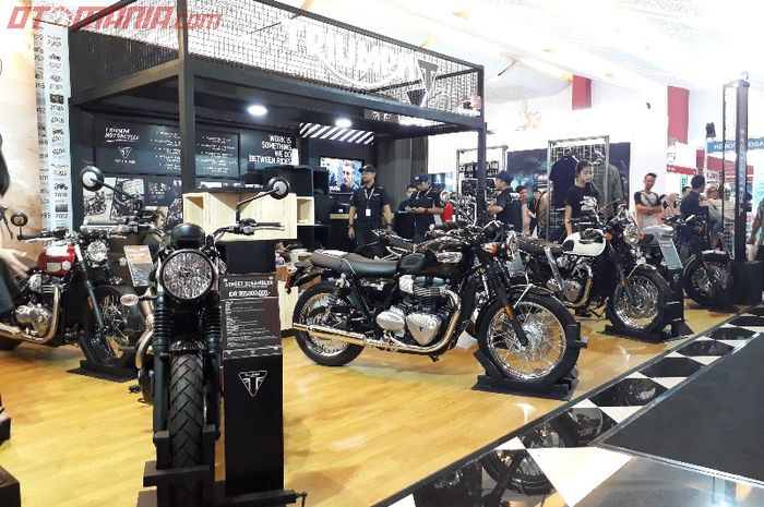 Triumph bawa 10 model pada ajang otomotif di Kemayoran