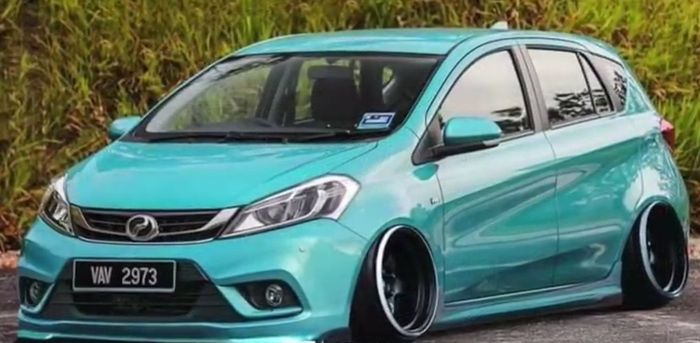 konsep modifikasi Sirion baru bergaya stance