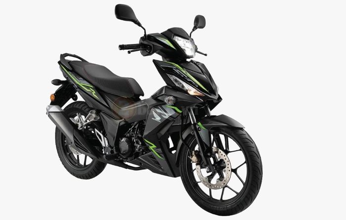 Warna hitam baru Honda RS150R