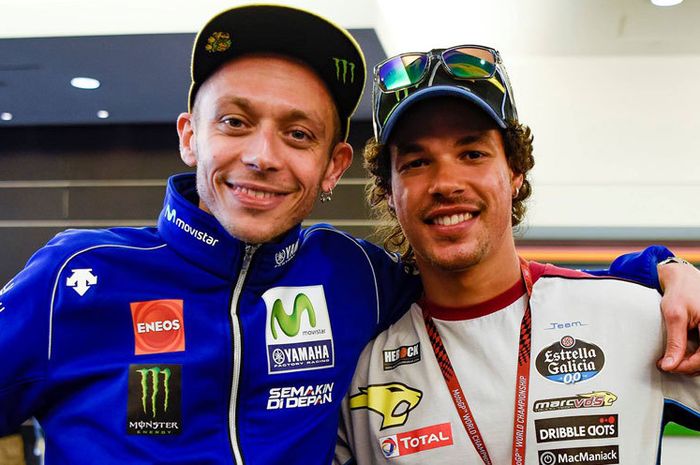 Franco Morbidelli Sangat Berterima Kasih Kepada Valentino Rossi
