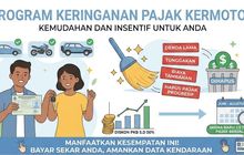 Lampung Resmi Gelar Diskon Pajak Kendaraan, Nunggak Lama Cukup Bayar 1,5 Tahun Saja