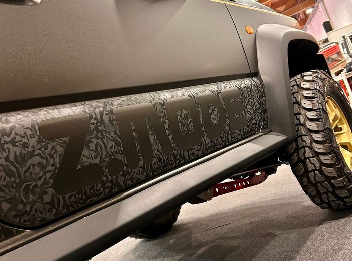 Detail eksterior menawan modifikasi Suzuki Jimny JB74 berlabel Jimny NEXT