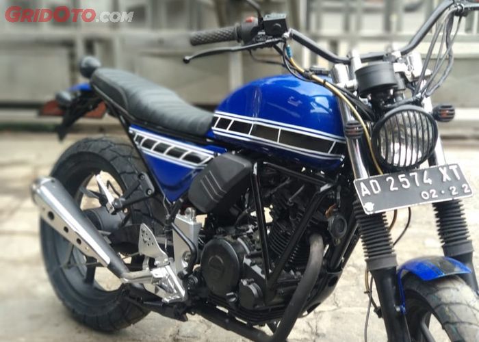 Modifikasi Yamaha Byson Jadi Scrambler Ternyata Enggak Mahal