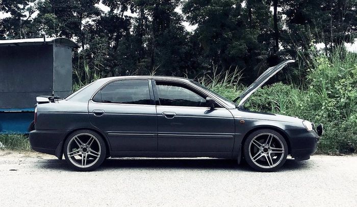 Mesin Suzuki Baleno lama sudah kena suntik piggyback dan turbo