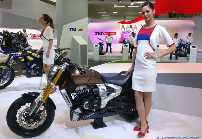 TVS Zeppelin di ajang Auto Expo 2018