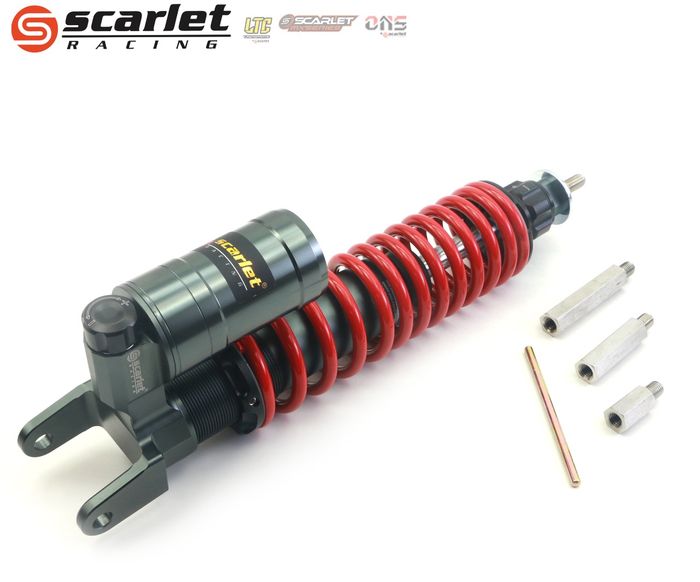 Scarlet Racing untuk Vespa klasik yang belakang dilengkapi 3 pilihan adapter