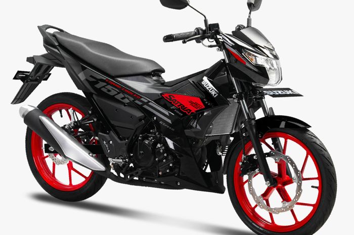 All New Satria F150 Titan Black