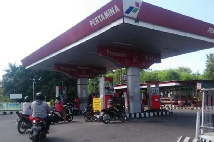 Ilustrasi pom bensin/ SPBU