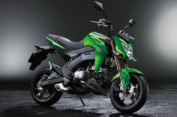 Wujud asli Kawasaki Z125 Pro