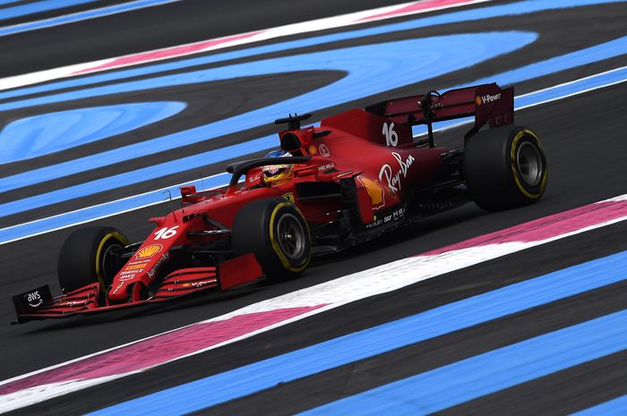 Charles Leclerc tercepat kelima  FP2 F1 Prancis 2021. Bukan hasil yang baik bagi pembalap tim Ferrari pada sesi latihan bebas hari Jumat