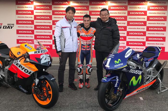 Honda Racing Corporation (HRC) memberikan kado perpisahan kepada Dani Pedrosa