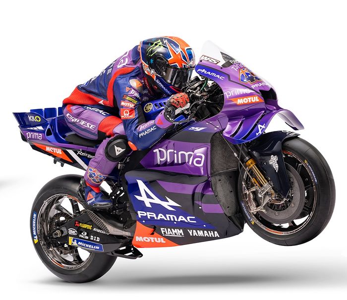 Livery tim Pramac Racing MotoGP 2025