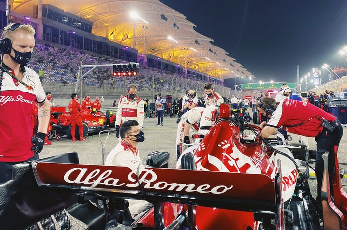 Tim Alfa Romeo mengalami musim yang buruk di F1 2020 akibat menurunnya performa mesin Ferrari