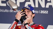 Menang Lagi Setelah Lima Bulan, Pemenang MotoGP Spanyol 2022 Francesco Bagnaia Mencetak Grand Slam