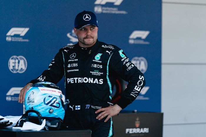 Posisi Valtteri Bottas di tim Mercedes terancam digantikan oleh George Russell untuk balap F1 2022