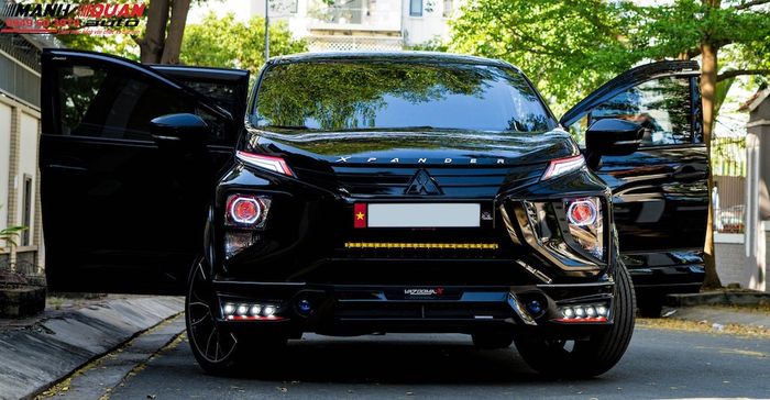 Mitsubishi Xpander juga dipasangkan lampu aftermarket