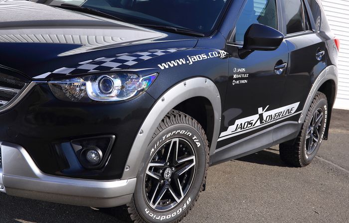 Modifikasi Mazda CX-5 ditopang pelek Victron Astella ukuran 17 inci 