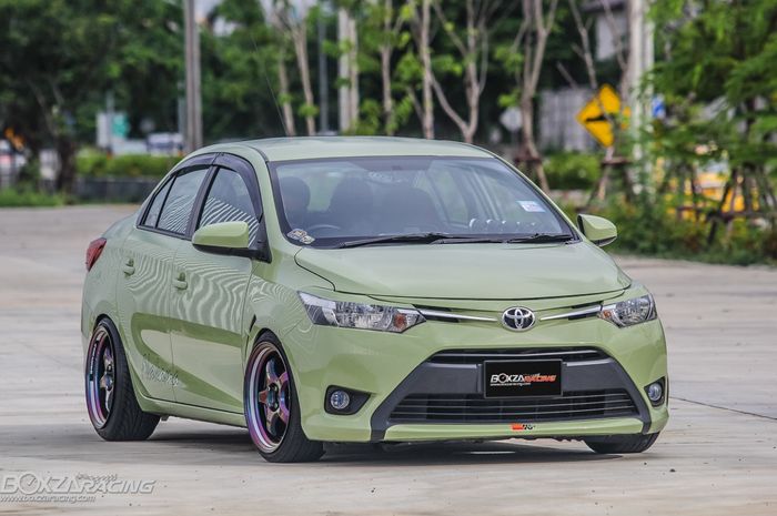Modifikasi Toyota Vios asal Thailand tampil atraktif dan beda